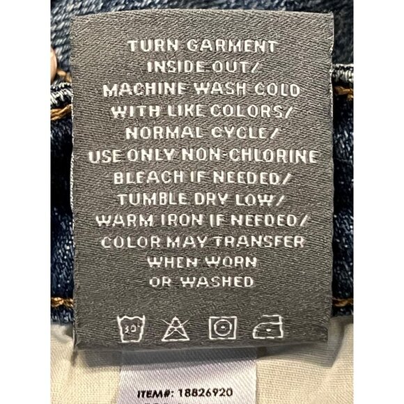 Torrid Jeans Plus 18 High Rise Slit Hem Distress Straight Fitted Stud Women New - Picture 11 of 11